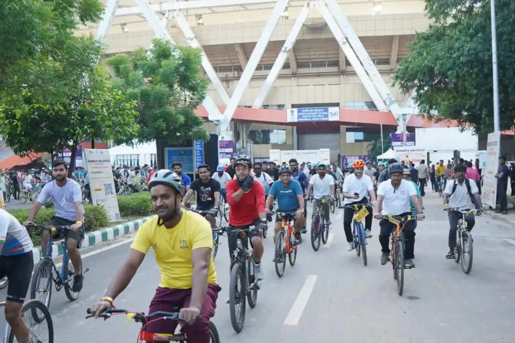 Fit India Sundays on Cycle Celebrates World Car Free Day, in Partnership with Department of Tourism | exploretimes
