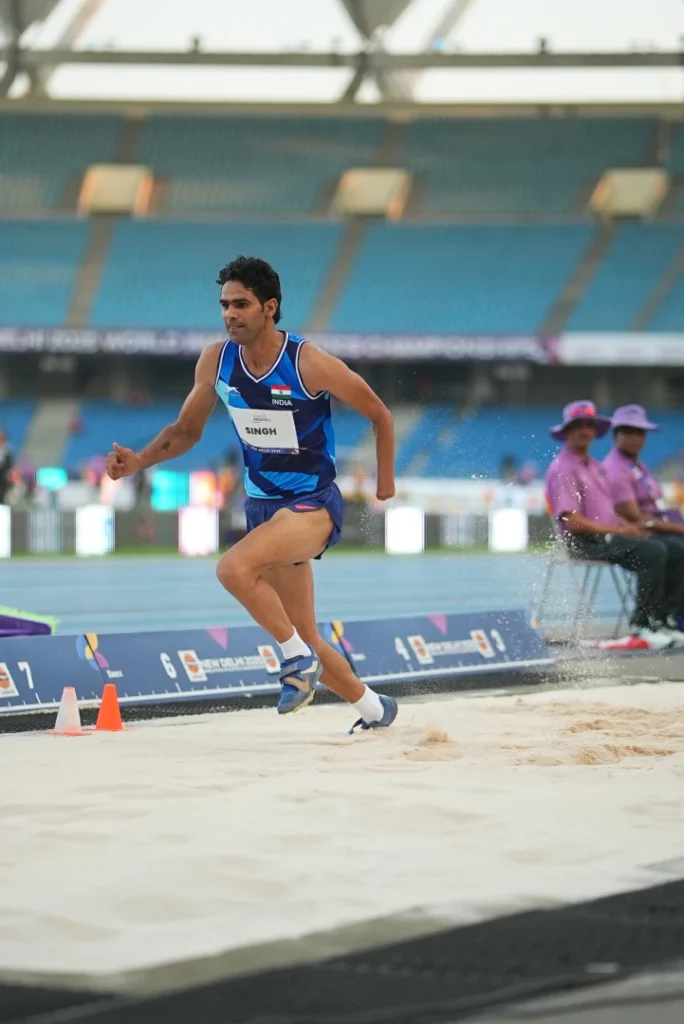 Long Jumper Vikas finishes sixth at New Delhi 2025 World Para Athletics Championships | exploretimes