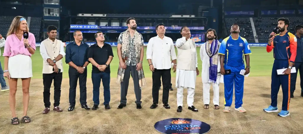 Odisha Pro T20 League 2025 Kicks Off with Spectacular Grand Opening at Barabati Stadium | exploretimes