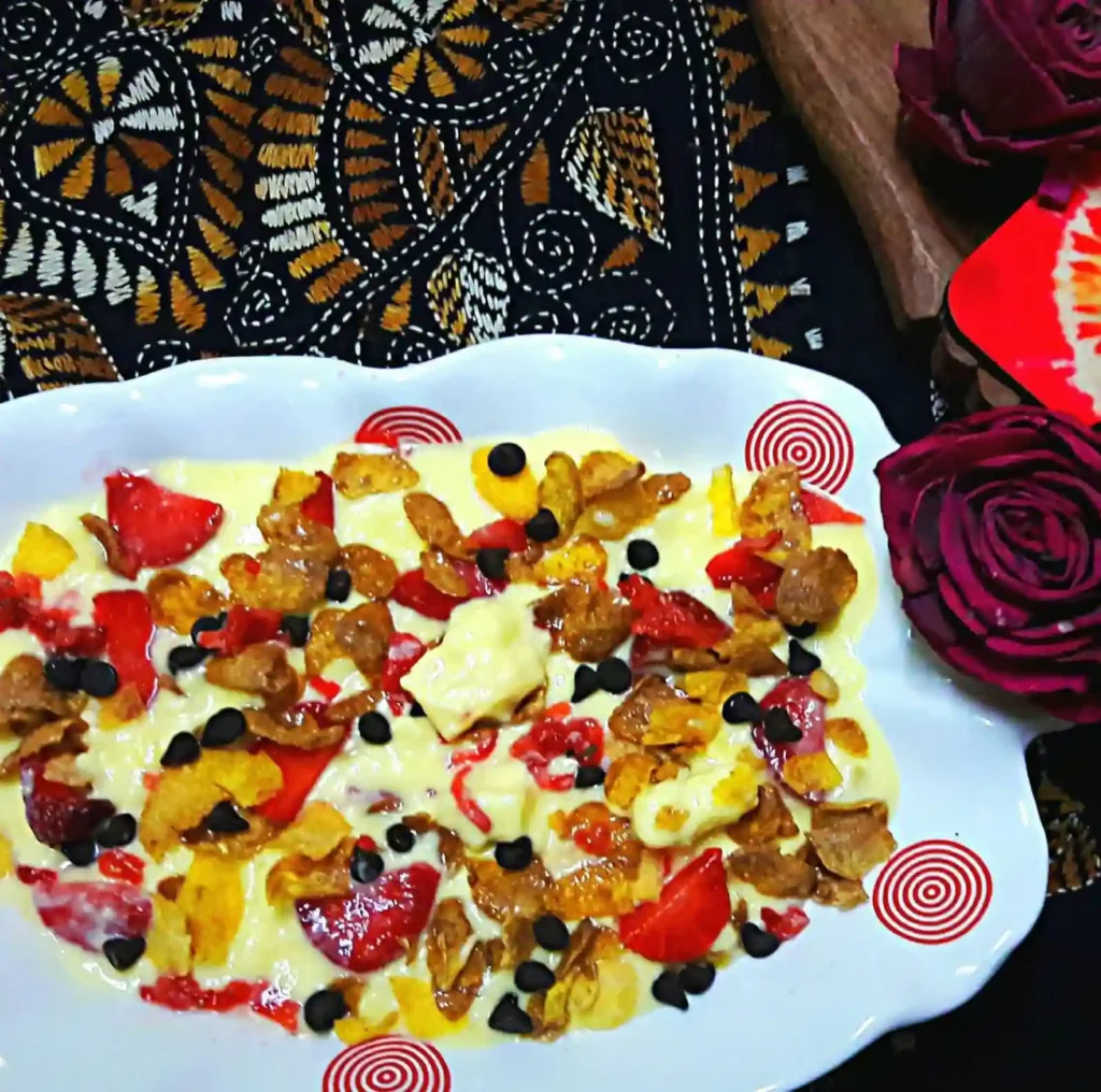 Paneer Custard Cassata | exploretimes