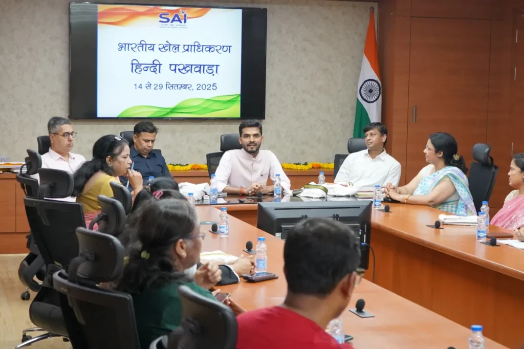 SAI organises Hindi Pakhwada to encourage employees to use official language