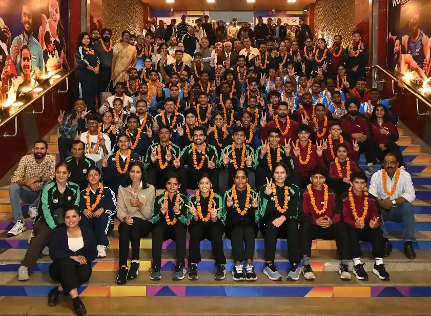 Khelo India University Games Rajasthan 2025 Launched at Amer Fort; Sports Minister Dr Mansukh Mandaviya Praises Inclusion of New Sports | exploretimes