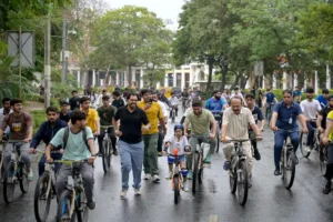 Fit India Sundays on Cycle | exploretimes