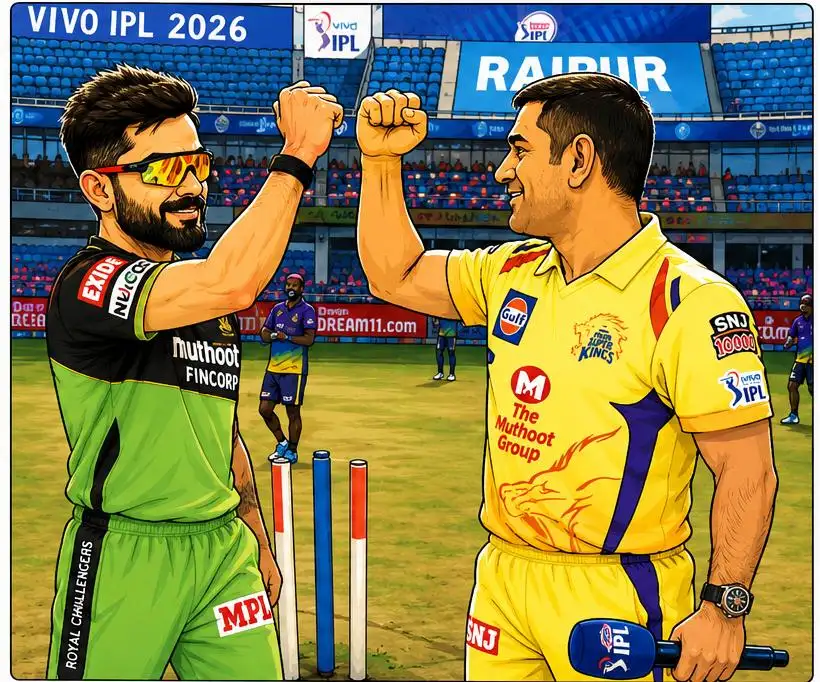 Virat Kohli Surpasses MS Dhoni in Historic IPL Milestone, Becomes League’s Most-Capped Player | exploretimes